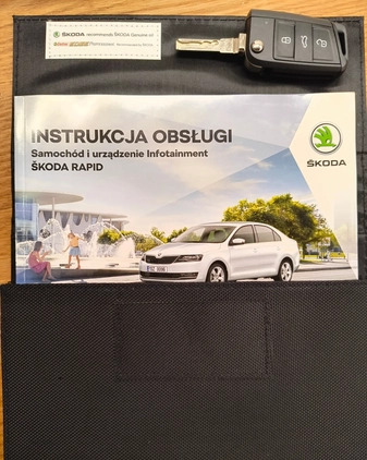 Skoda RAPID cena 40000 przebieg: 208179, rok produkcji 2019 z Warszawa małe 562